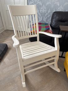 White Rocking Chair (Need Gone Quickly)