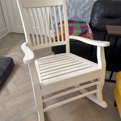 White Rocking Chair (Need Gone Quickly)