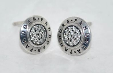 New Authentic Pandora Sterling Silver S925 Earrings mother's Day gift