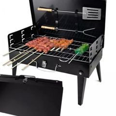 Portable BBQ Grill Barbecue & Utensils NEW