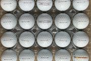 20 used Titleist Pro V1x Left Dash grade A/B golf balls