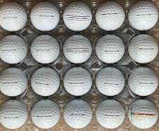 20 used Titleist Pro V1x Left Dash grade A/B golf balls