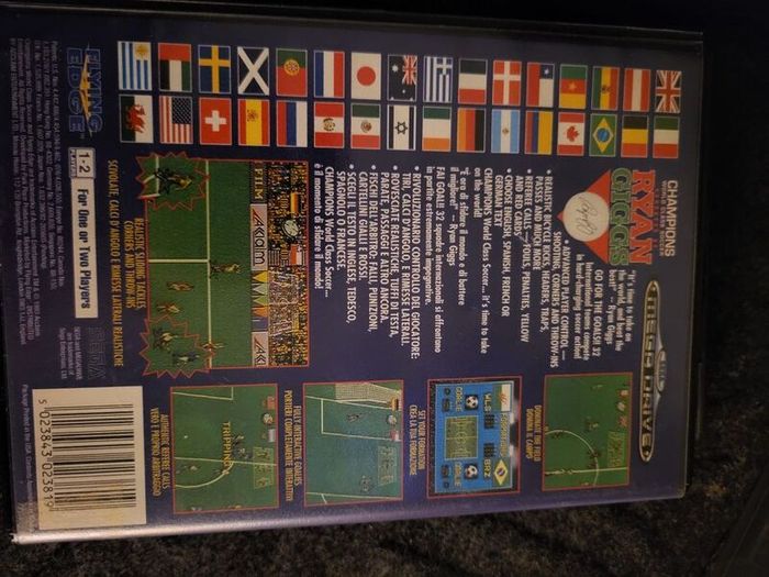 Sega Ryan Giggs soccer