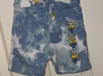 Minion shorts 12-18 months