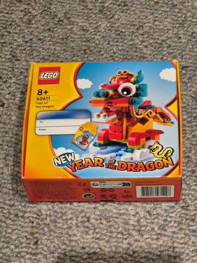Lego Year of the Dragon, Rabbit, Tiger, Ox, Pig, Dog and Horse sets.