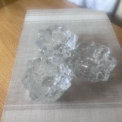 Glass tea light