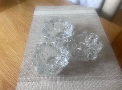Glass tea light