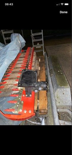 Finger bar hedge cutter