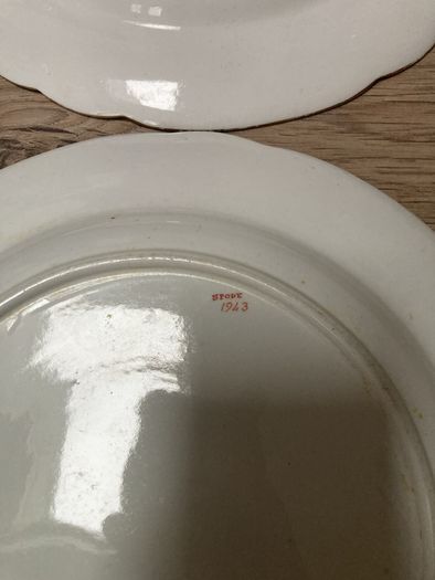 Antique plates
