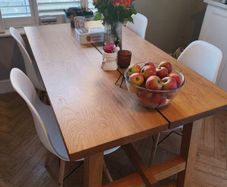 IKEA Mockelby Oak Dining Table (140cm)