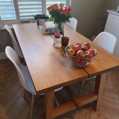 IKEA Mockelby Oak Dining Table (140cm)