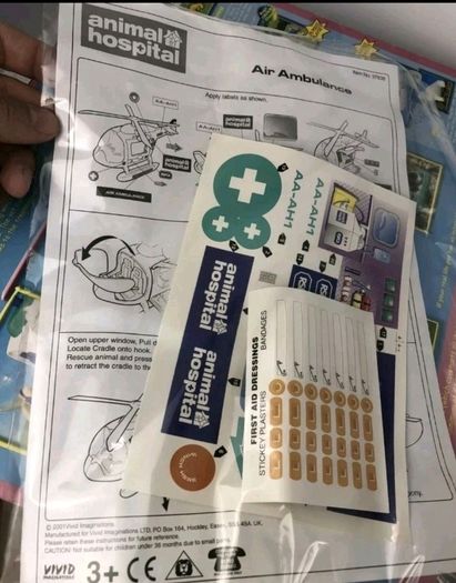RSPCA Animal Hospital Air Ambulance & Scooter Rescue + Accessories boxed New