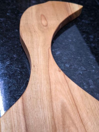 Handmade Cherry Wood Charcuterie Boards - 60cm - Live Edge - Set of 2
