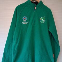 Ireland Rugby. Official IRB Rugby World Cup Japan 2019 Ireland Half Zip Fleece Top. Brand New With Tags.