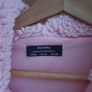 bershka pink thick fleece hoody Image 3