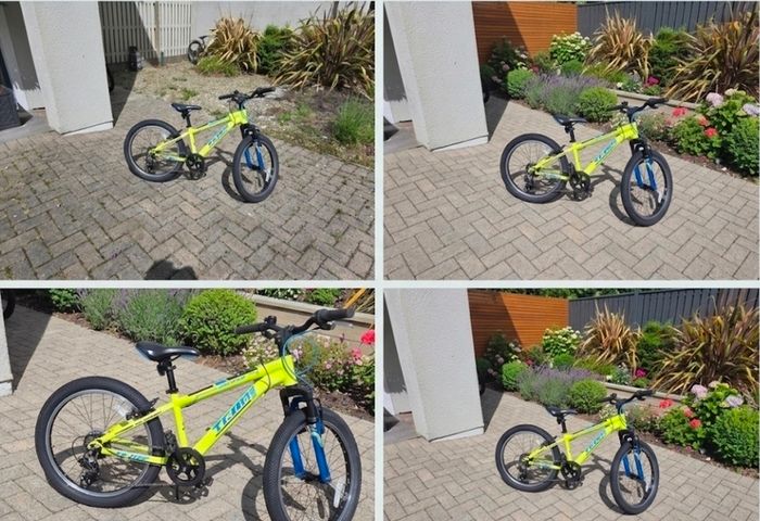 Kids 20 Inch Frame Mountain Bike Team MTB 20 Ages 7 to 9