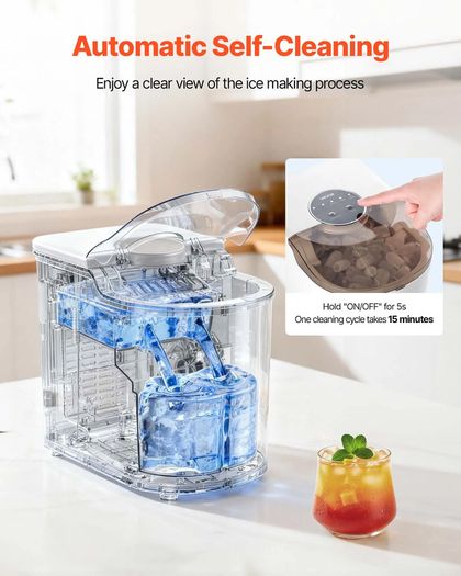 Portable Countertop Ice Maker Machine 11.8kg