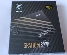 Msi Spatium S270 480gb Ssd  New