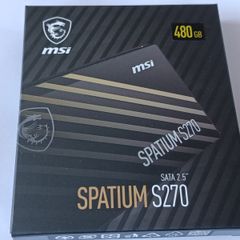 Msi Spatium S270 480gb Ssd  New