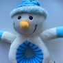 Cute Snowman Soft Toy Set With Rattle Image 3