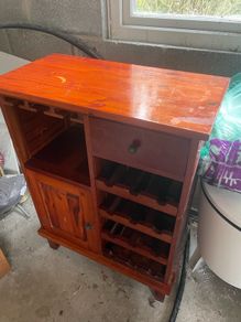 Wine rack press