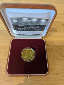 RARE Ireland 100 Euro Gold Proof Coin 2019.100th Anniversary