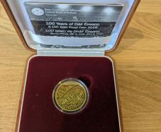 RARE Ireland 100 Euro Gold Proof Coin 2019.100th Anniversary