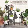 3-Tier Foldable Plant Stand Image 4