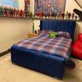 Brand New  Double Frame Beds Available With Optional Ottoman Storage & Tufted Memory Foam Mattresses Image 7