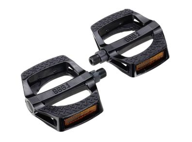 BBB BPD-46 ErgoRide Flat Pedals Black