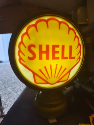 shell  light up globe