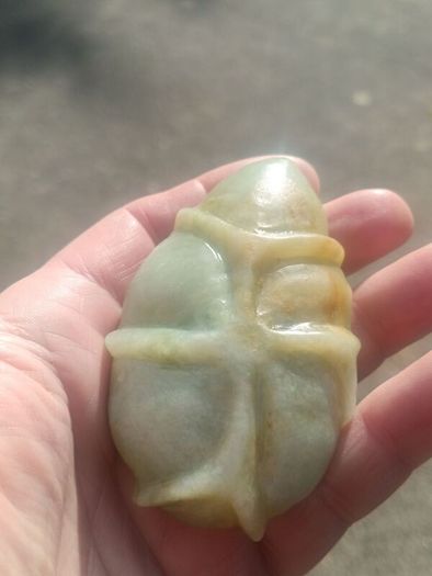 Qing Dynasty Jade Brush Washer