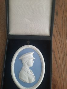 Wedgwood Jasperware Plaque Sir John William Alcock