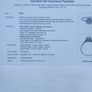 Diamond cluster engagement ring with papers Image 6