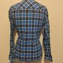 Zara Blue Check Shirt Image 6
