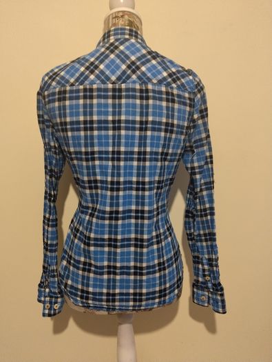 Zara Blue Check Shirt