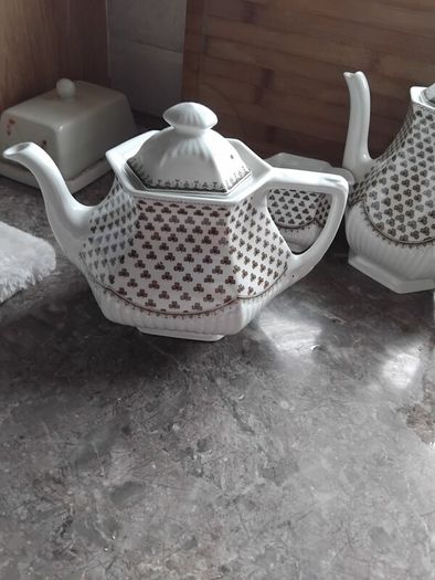 A Vintage Adams.tea Pot. Coffee Pot And Milk Jug