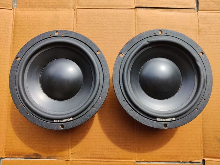 Rare High-End Phoenix Gold Ti6 Elite 6.5" Midbass Woofers + Titanium XO Elite Crossover (Made in USA)