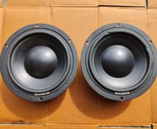 Rare High-End Phoenix Gold Ti6 Elite 6.5" Midbass Woofers + Titanium XO Elite Crossover (Made in USA)