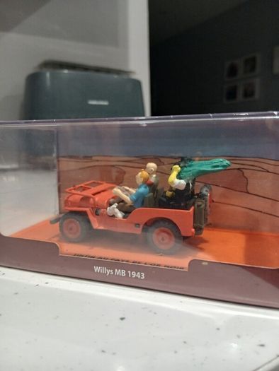 Atlas Editions Tin Tin Willys Jeep