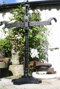 Large Antique 18th Century Balance Beam Scales