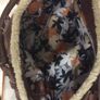 Tan Lotus bag Image 3