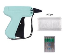 1000 Barbs + 5 Needles Clothes Garment Price Label Tags Gun Marking DIY Apparel Tagging Guns Sewing Craft Tools