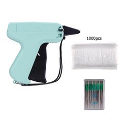 1000 Barbs + 5 Needles Clothes Garment Price Label Tags Gun Marking DIY Apparel Tagging Guns Sewing Craft Tools