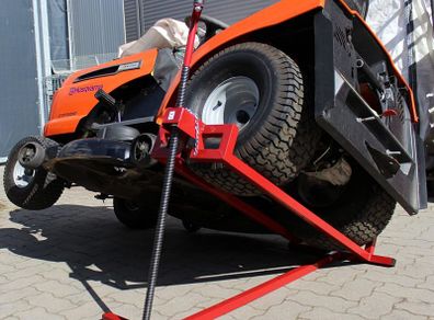 Lawn Tractor Lifter 400 Kg Jack Lifting Platform Device For Ride-on Mowers