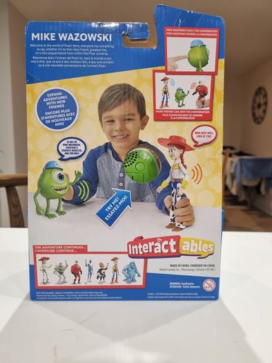 Pixar Interactables Mike Wazowski Figure Talking Action