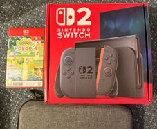Nintendo Switch 2, 1 day old with Pokemon Pokopia and carry case