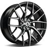 15"Japan Type Black Alloy Wheels Chevrolet Citroen Dacia Fiat Honda Hyundai Kia Mazda Mitsubishi Nissan Renault Suzuki Seat Toyota VW 4x100 / 4x114,3 Image 4
