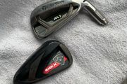 2 iron club heads : Taylormade and Callaway