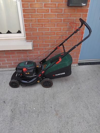petrol lawnmower